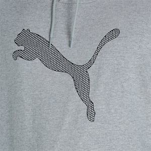 PUMA Men's Hoodie, Medium Gray Heather