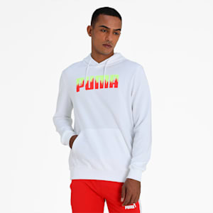 Men's Regular Fit Hoodie, Puma White, extralarge-IND