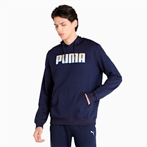 Men's Regular Fit Hoodie, Peacoat, extralarge-IND