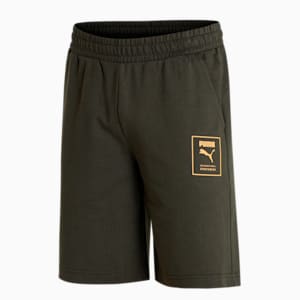 Men's Shorts, Forest Night, extralarge-IND