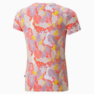 Bloom Youth Printed Regular Fit T-Shirt, Salmon-AOP, extralarge-IND