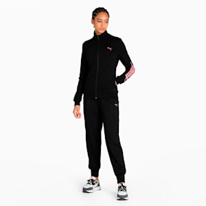 Graphic Women's Regular Fit Jacket, Puma Black, extralarge-IND