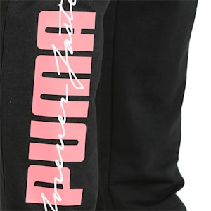 Graphic Women's Regular Fit Pants, Puma Black, extralarge-IND
