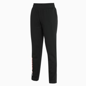 PUMA Graphic Women's Regular Fit Pants, Puma Black, extralarge-IND