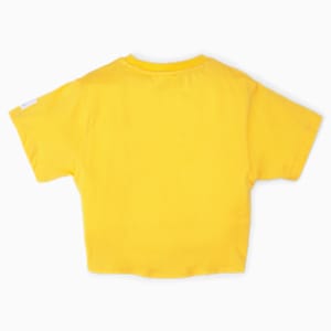 PUMA x SMILEYWORLD Knot Kids' T-Shirt, Tangerine