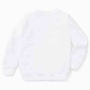 PUMA x SMILEYWORLD Little Kids' Crewneck Sweatshirt, Puma White