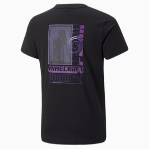 PUMA x MINECRAFT Graphic Tee Big Kids, Puma Black