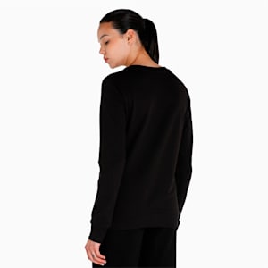 Graphic Crew Women's Regular Fit Sweat Shirt, Puma Black, extralarge-IND