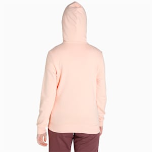 PUMA Women's Regular Fit Hooded Jacket, Peach Parfait, extralarge-IND