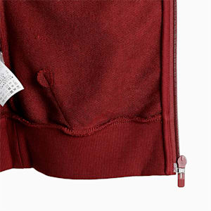 Women's Regular Fit Hooded Jacket, Burgundy, extralarge-IND