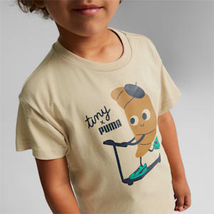 Camiseta PUMA x TINY COTTONS para niños pequeños, Safari