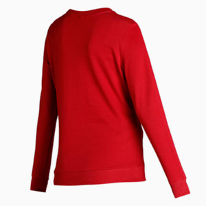 Graphic Crew Women's Regular Fit Sweat Shirt, Intense Red, extralarge-IND
