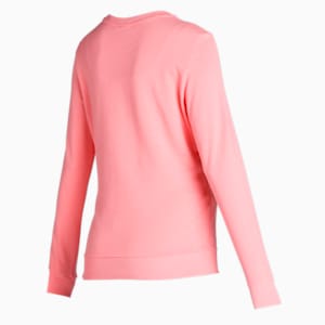 Graphic Crew Women's Regular Fit Sweat Shirt, Carnation Pink, extralarge-IND