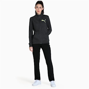 PUMA Women's Jacket, Dark Gray Heather