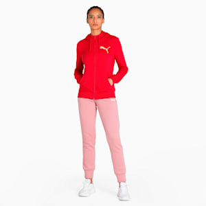 Sweat Hooded Jacket 2, Persian Red, extralarge-IND