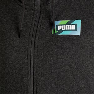 Graphic Women's Regular Fit Hoodie, Dark Gray Heather, extralarge-IND
