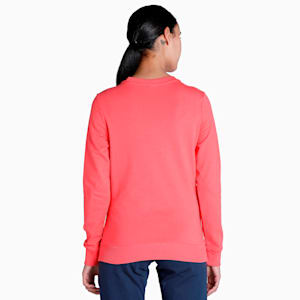 PUMA Graphic Women's Regular Fit Sweatshirt, Salmon, extralarge-IND