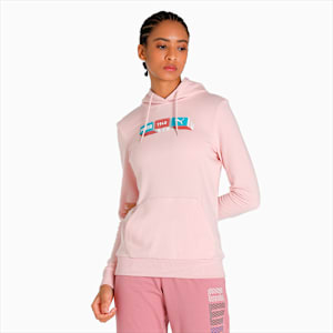 Graphic Women's Regular Fit Hoodie, Lotus, extralarge-IND