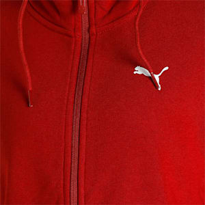 PUMA Full-Zip Women's Hooded Jacket, Intense Red