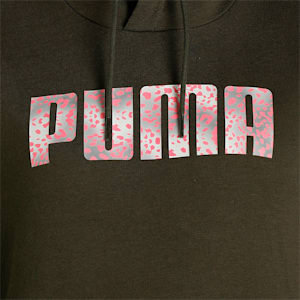 Graphic Women's Regular Fit Hoodie, Forest Night, extralarge-IND