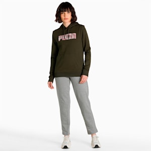 Graphic Women's Regular Fit Hoodie, Forest Night, extralarge-IND