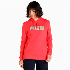 Graphic Women's Regular Fit Hoodie, Paradise Pink, extralarge-IND
