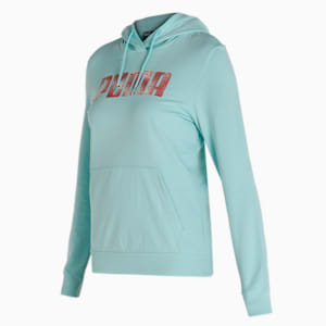 Graphic Women's Regular Fit Hoodie, Eggshell Blue, extralarge-IND
