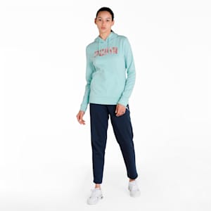 Graphic Women's Regular Fit Hoodie, Eggshell Blue, extralarge-IND