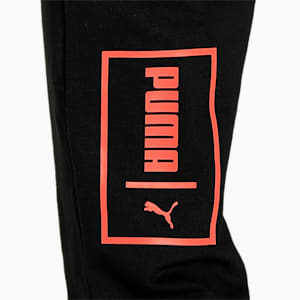 PUMA Graphic Women's Regular Fit Pants, Puma Black, extralarge-IND