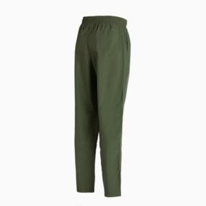 Woven Men's Trackpants, Dark Olive