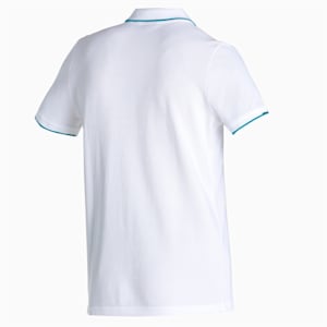Contrast Tipping Men's Polo, Puma White