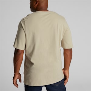 Camiseta con logo Classics Tee BT para hombre, Pebble Gray