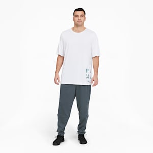 T-shirt d'entraînement à logo BT, homme, Ardoise foncée