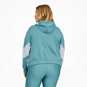 Train Logo Women's Hoodie, Porcelain