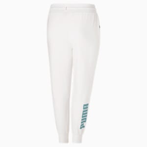 Power Colorblock Women's Pants PL, Puma White