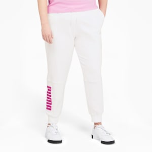 Power Colorblock Women's Pants PL, Puma White