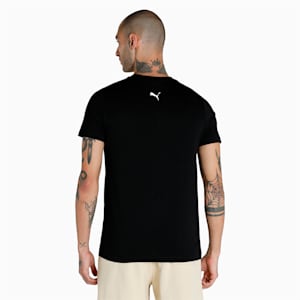 Men's Crew-Neck T-Shirt, Puma Black, extralarge-IND