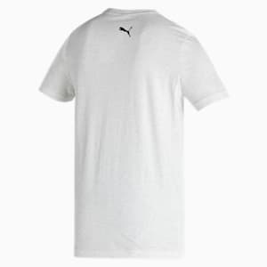 Men's Crew-Neck T-Shirt, Puma White Heather, extralarge-IND