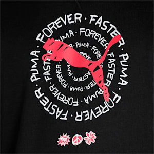 Crew Men's Sweatshirt, Puma Black, extralarge-IND