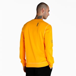 Crew Men's Sweatshirt, Saffron, extralarge-IND