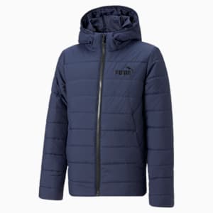 Essentials Padded Youth Regular Fit Jacket, Peacoat, extralarge-IND