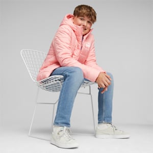 Essentials Padded Jacket Youth, Peach Smoothie, extralarge-GBR