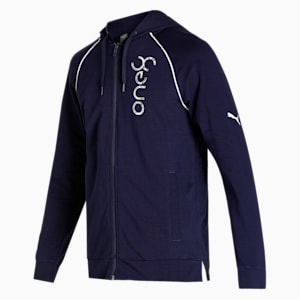 PUMA x one8 Logo Men's Jacket, Peacoat, extralarge-IND