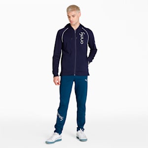 PUMA x one8 Logo Men's Jacket, Peacoat, extralarge-IND