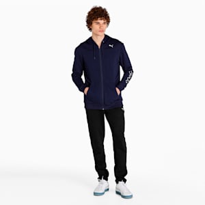 One8 Virat Kohli Men's Full Zip Jacket, Peacoat