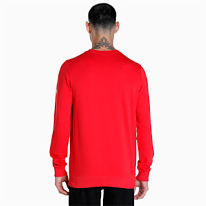 PUMA x one8 Logo Crew Men's Sweat Shirt, Burnt Red, extralarge-IND