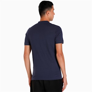 PUMA Band Collar Men's Polo, Peacoat