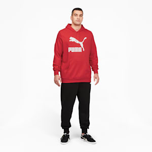 Classics Logo Men's Hoodie BT, High Risk Red, extralarge