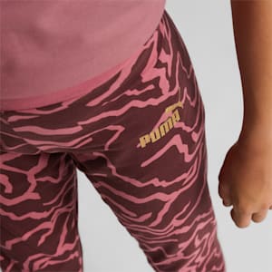 Alpha Printed Leggings Youth, Dusty Orchid-AOP