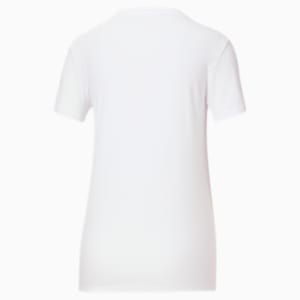 T-shirt à graphique Cat Circle, femme, Blanc Puma